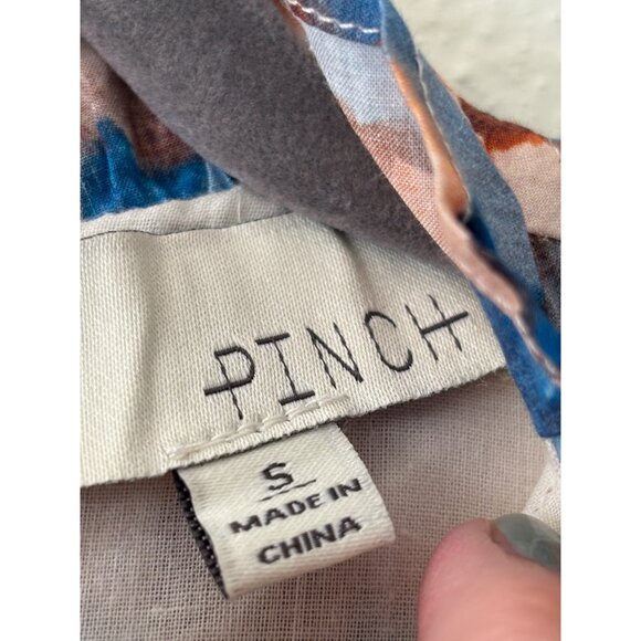 Pinch Womens Ruffle Sleeve Dress Multicolor Abstract Pattern - Picture 4 of 10